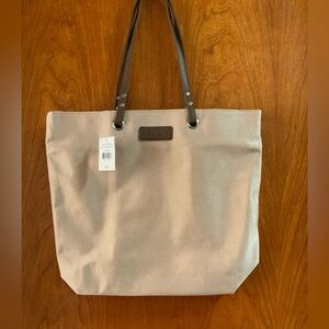 Realm Intense Gold Shimmer Tote NWT